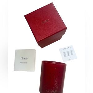 Cartier 6.5 oz scented candle with a Christmas motive✨New Authentic ✨
